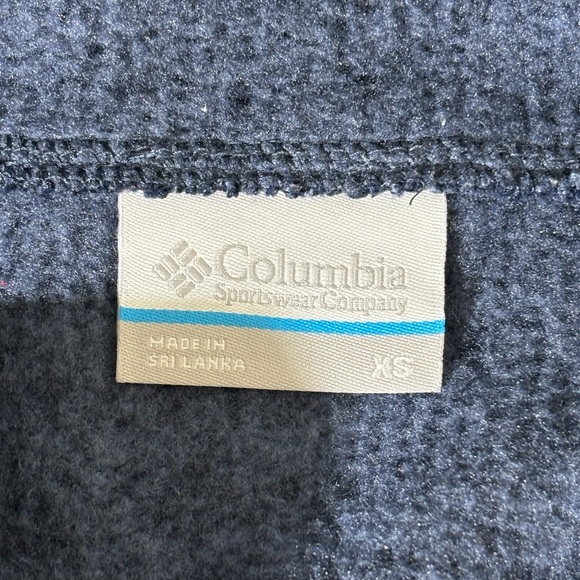 Columbia Pullover sweater hooded quarter button - Picture 6 of 6